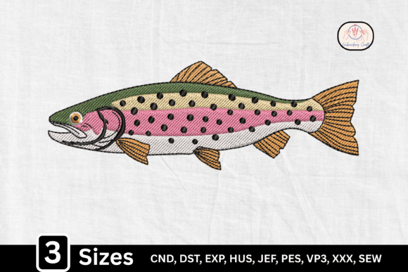 Download Colorful Rainbow Trout Fish - Fish Collection