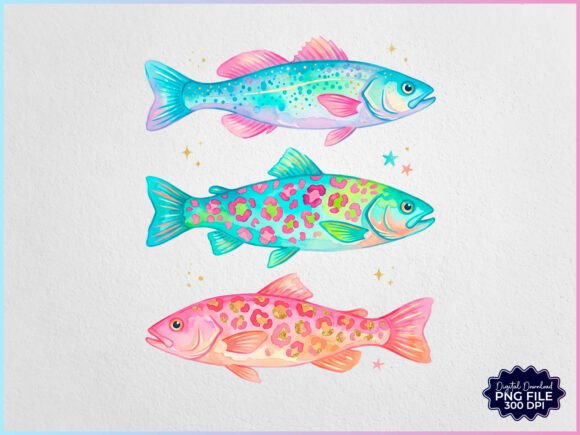Download Preppy Coastal Fish PNG - Fish Collection