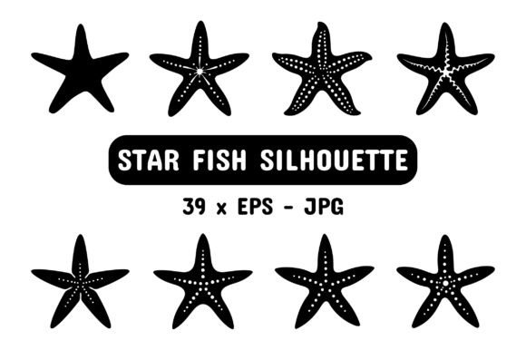 Download Star Fish Silhouette Collection Bundle - Fish Collection
