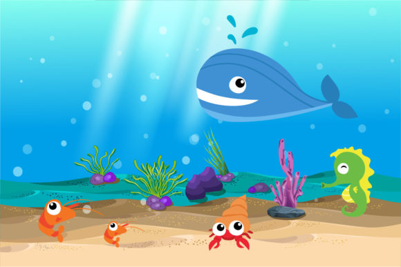 Download Cute Fish Animal Graphic Design Ocean - Fish Collection