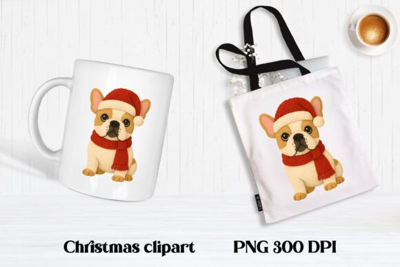 Download Christmas Knitted Dog Clipart PNG Design - Premium Resources