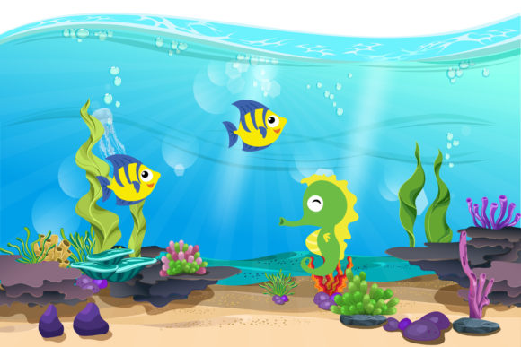 Download Cute Little Fish Animal Graphic Design - Fish Collection