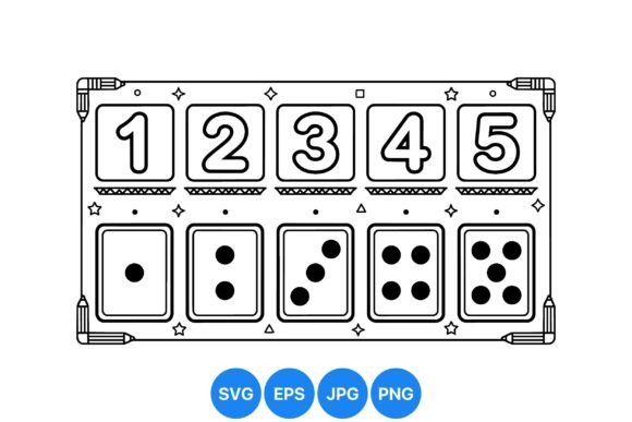 Download Number Dice Educational Clipart - Educational clipart Collection