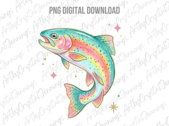 Download Rainbow Trout Coquette Fish PNG - Fish Collection