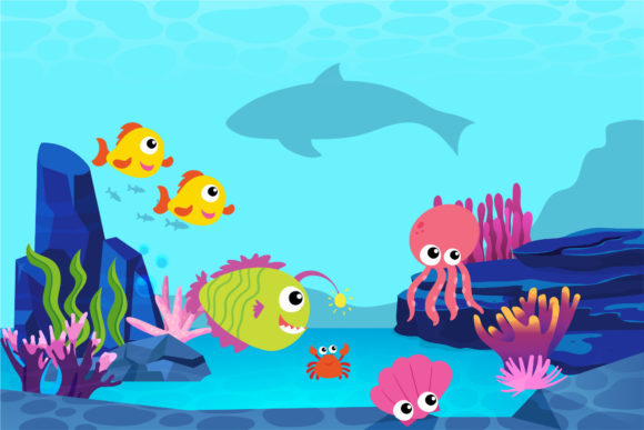 Download Cute Fish Animal Graphic Design Nature - Fish Collection
