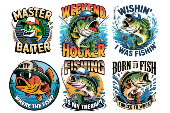 Download Funny Fishing Png Bundle - Fish Collection